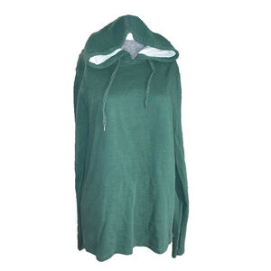 Unisex Buffalo David Bitton Green Hoodie XL with White Hood Lining